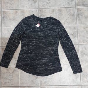 ATTENTION Women Sweater Black and White Size XL